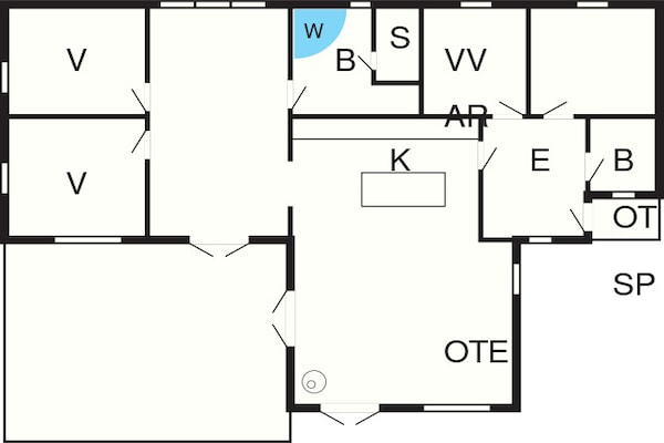 Foto van 8 persoons vakantie huis in Dannemare-By Traum - Vakantiehuis in Dannemare - FloorPlan