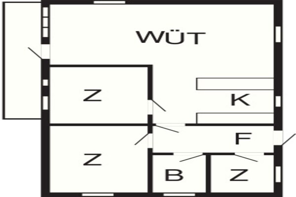 Foto van 6 persoons vakantie huis in Hals-By Traum - Vakantiehuis in Hals - FloorPlan