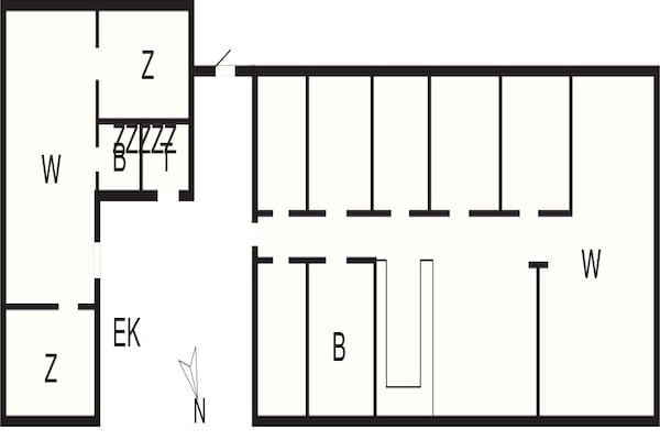 Foto van 14 persoons vakantie huis in Rømø-By Traum - Vakantiehuis in Rømø - FloorPlan
