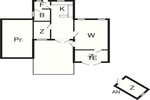 Foto van 6 persoons vakantie huis in Juelsminde-By Traum - Vakantiehuis in Juelsminde - FloorPlan