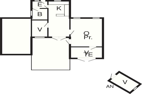 Foto van 6 persoons vakantie huis in Juelsminde-By Traum - Vakantiehuis in Juelsminde - FloorPlan