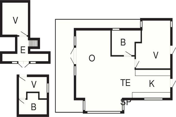 Foto van 6 persoons vakantie huis in Brenderup Fyn-By Traum - FloorPlan