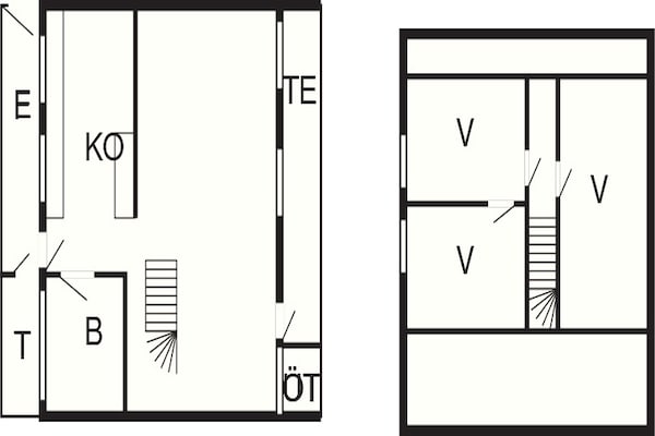 Foto van 6 persoons vakantie huis in Hals-By Traum - Vakantiehuis in Hals - FloorPlan