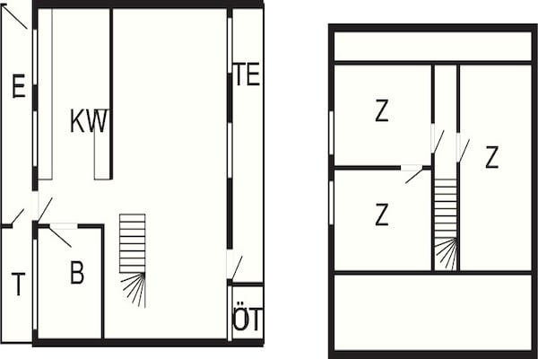 Foto van 6 persoons vakantie huis in Hals-By Traum - Vakantiehuis in Hals - FloorPlan