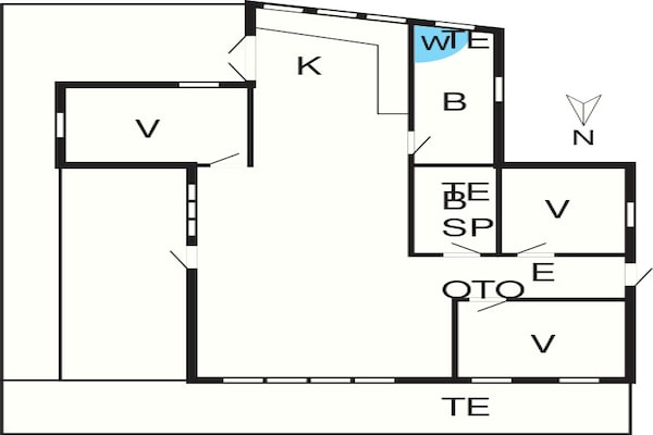 Foto van 8 persoons vakantie huis in Ebeltoft-By Traum - Vakantiehuis in Ebeltoft - FloorPlan