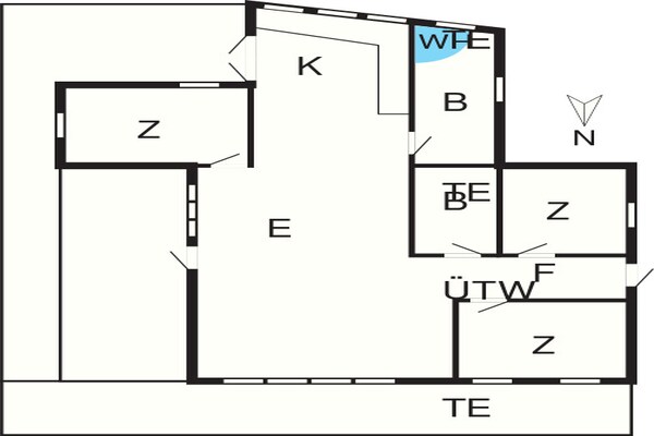 Foto van 8 persoons vakantie huis in Ebeltoft-By Traum - Vakantiehuis in Ebeltoft - FloorPlan