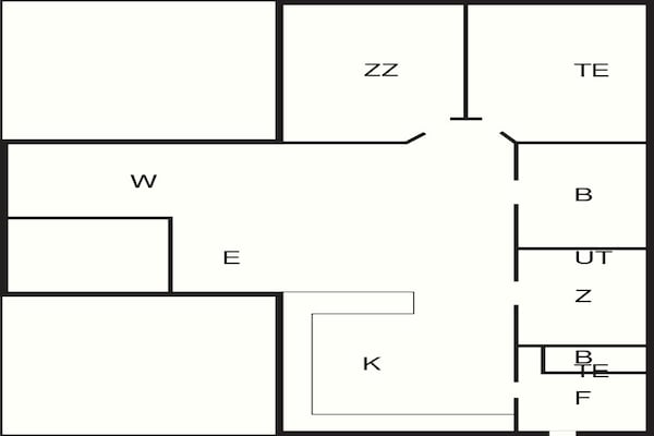 Foto van 7 persoons vakantie huis in Toftlund-By Traum - Vakantiehuis in Toftlund - FloorPlan