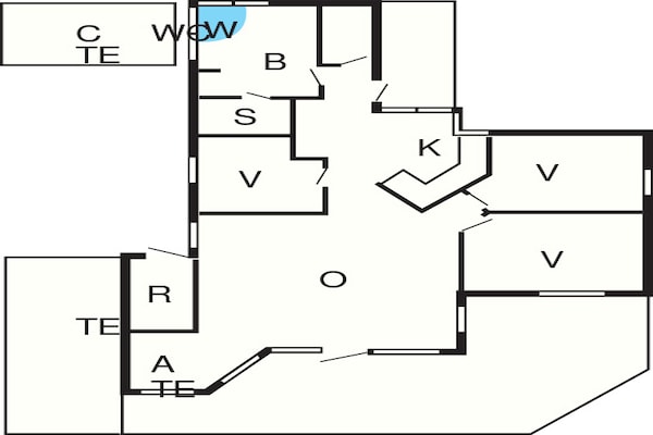 Foto van Zeezaligheid met Spa -- By Traum Ferienwohnungen - Vakantiehuis in Otterup - FloorPlan