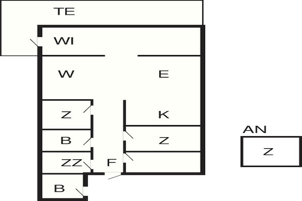 Foto van 10 persoons vakantie huis in Fårevejle-By Traum - Vakantiehuis in Fårevejle - FloorPlan