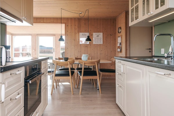 Foto van Moderne hut aan het strand - Vakantiehuis in Hejls - Indoor