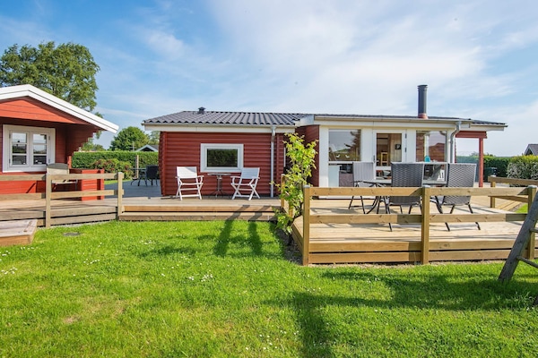 Foto van Moderne hut aan het strand - Vakantiehuis in Hejls - View