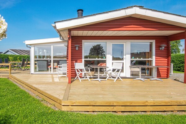 Foto van Moderne hut aan het strand - Vakantiehuis in Hejls - View