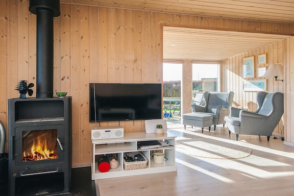 Foto van Moderne hut aan het strand - Vakantiehuis in Hejls - Indoor