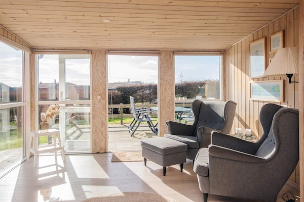 Foto van Moderne hut aan het strand - Vakantiehuis in Hejls - Indoor
