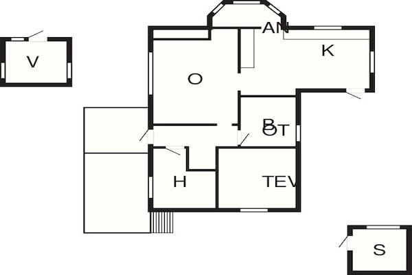 Foto van 7 persoons vakantie huis in LJUNGSKILE-By Traum - Vakantiehuis in LJUNGSKILE - FloorPlan