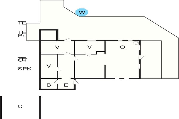 Foto van 7 persoons vakantie huis in Højby-By Traum - Vakantiehuis in Højby - FloorPlan