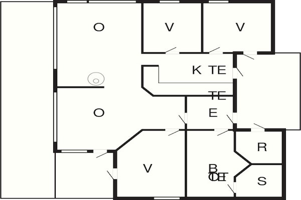 Foto van 7 persoons vakantie huis in Løgstør-By Traum - Vakantiehuis in Løgstør - FloorPlan