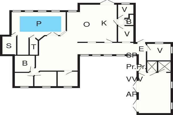 Foto van Luxe strandtoevlucht -- By Traum Ferienwohnungen - Vakantiehuis in Humble - FloorPlan