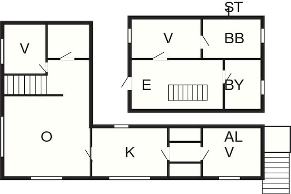 Foto van 8 persoons vakantie huis in BRÅLANDA-By Traum - Vakantiehuis in BRÅLANDA - FloorPlan