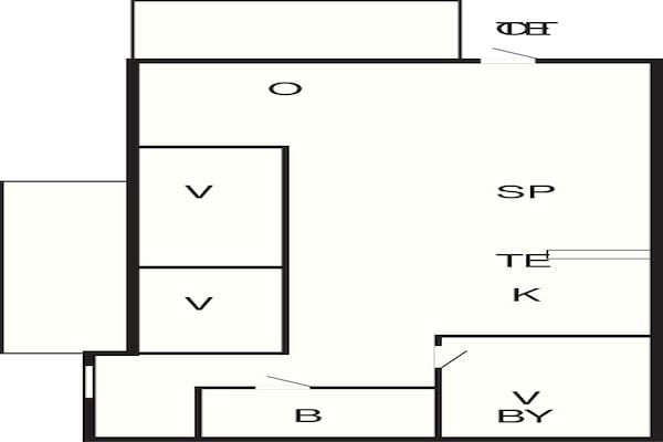 Foto van 6 persoons vakantie huis in Saltum-By Traum - Vakantiehuis in Saltum - FloorPlan