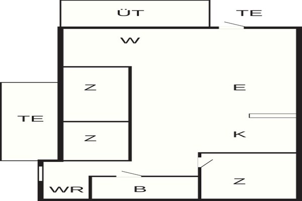 Foto van 6 persoons vakantie huis in Saltum-By Traum - Vakantiehuis in Saltum - FloorPlan