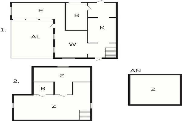 Foto van 6 persoons vakantie huis in GOTLANDS TOFTA - Vakantiehuis in Gotlands Tofta - FloorPlan