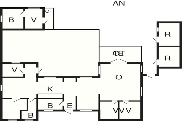 Foto van 6 persoons vakantie huis in Græsted-By Traum - Vakantiehuis in Græsted - FloorPlan