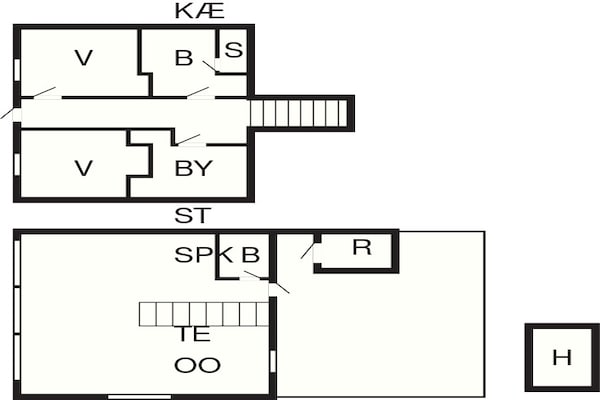 Foto van 6 persoons vakantie huis in Aabenraa-By Traum - Vakantiehuis in Aabenraa - FloorPlan