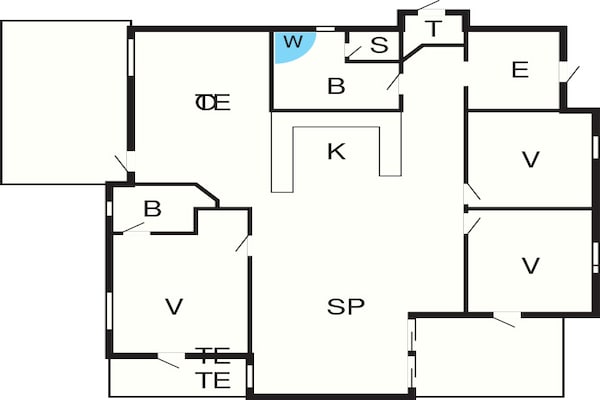 Foto van 6 persoons vakantie huis in Vemb-By Traum - Vakantiehuis in Vemb - FloorPlan