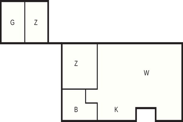Foto van 6 persoons vakantie huis in Glesborg - Vakantiehuis in Glesborg - FloorPlan
