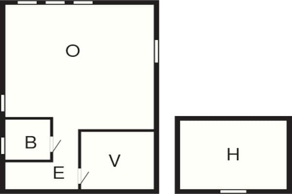 Foto van 6 persoons vakantie huis in HENÅN - Vakantiehuis in HENÅN - FloorPlan