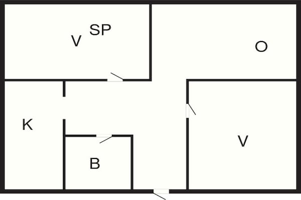 Foto van 6 persoons vakantie huis in Lessebo - Vakantiehuis in Lessebo - FloorPlan