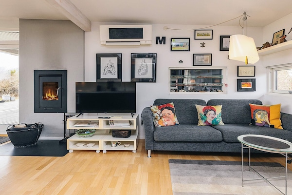 Foto van Zonnig vakantiehuisje met spafaciliteiten - Vakantiehuis in Gedser - Indoor