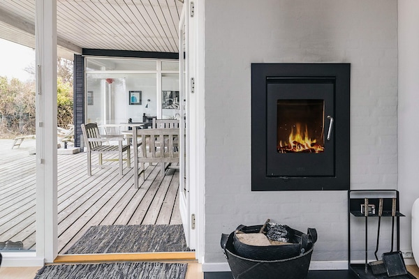 Foto van Zonnig vakantiehuisje met spafaciliteiten - Vakantiehuis in Gedser - Indoor