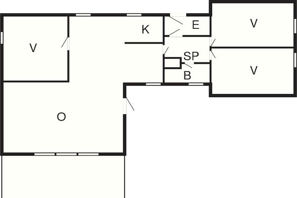 Foto van 6 persoons vakantie huis in Vesløs-By Traum - Vakantiehuis in Vesløs - FloorPlan