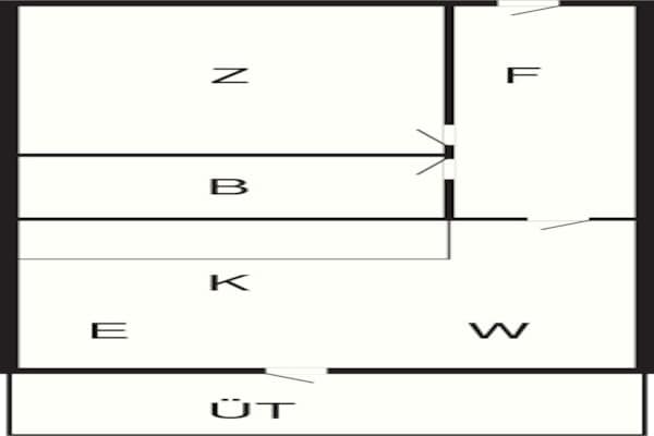 Foto van 4 persoons vakantie huis in Ringkøbing-By Traum - Vakantiehuis in Ringkøbing - FloorPlan
