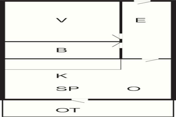 Foto van 4 persoons vakantie huis in Ringkøbing-By Traum - Vakantiehuis in Ringkøbing - FloorPlan
