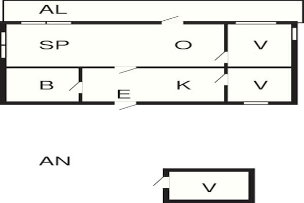 Foto van 6 persoons vakantie huis in HENÅN-By Traum - Vakantiehuis in HENÅN - FloorPlan
