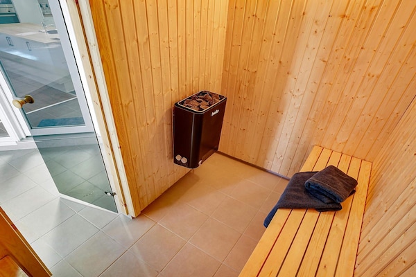 Foto van Luxe villa met zwembad in Grena - Vakantiehuis in Grenaa - Sauna