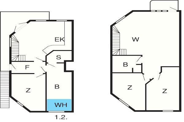 Foto van 8 persoons vakantie huis in Bogense-By Traum - Vakantiehuis in Bogense - FloorPlan