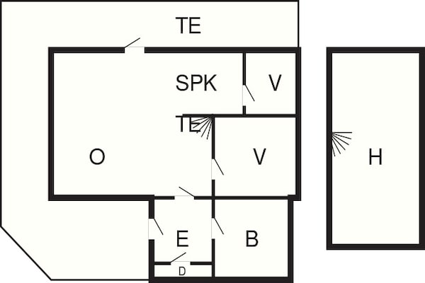 Foto van 6 persoons vakantie huis in Passebekk-By Traum - Vakantiehuis in Passebekk - FloorPlan