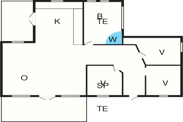 Foto van 6 persoons vakantie huis in Dronningmølle-By Traum - FloorPlan