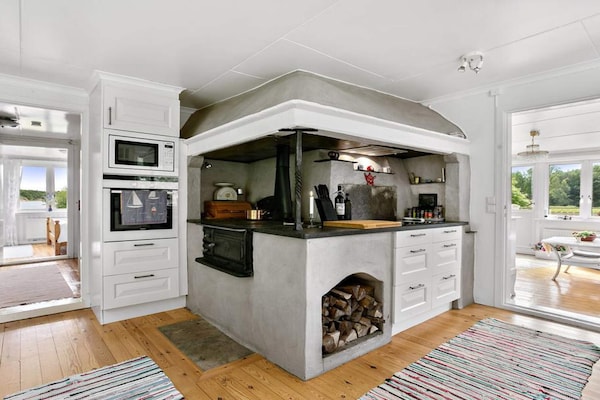 Foto van Huisje aan zee met balkon en barbecue - Vakantiehuis in STRÖMSTAD - Indoor