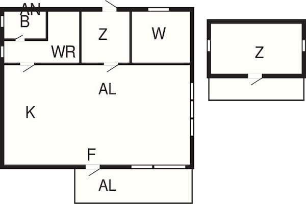 Foto van 6 persoons vakantie huis in HAKENÄSET-By Traum - Vakantiehuis in HAKENÄSET - FloorPlan