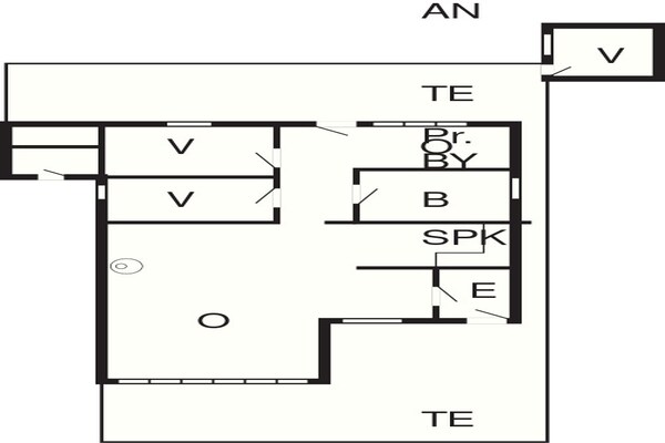Foto van 6 persoons vakantie huis in Knebel-By Traum - Vakantiehuis in Knebel - FloorPlan