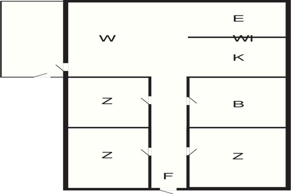 Foto van 6 persoons vakantie huis in Thisted-By Traum - Vakantiehuis in Thisted - FloorPlan