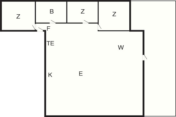 Foto van 6 persoons vakantie huis in Vestervig-By Traum - Vakantiehuis in Vestervig - FloorPlan
