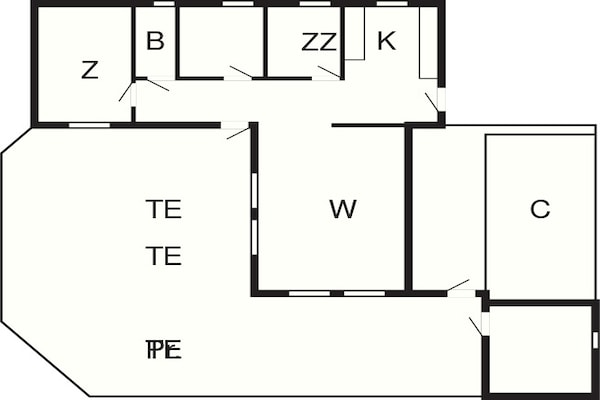 Foto van 6 persoons vakantie huis in Hemmet-By Traum - Vakantiehuis in Hemmet - FloorPlan