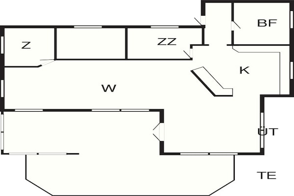 Foto van 6 persoons vakantie huis in Bording-By Traum - Vakantiehuis in Bording - FloorPlan
