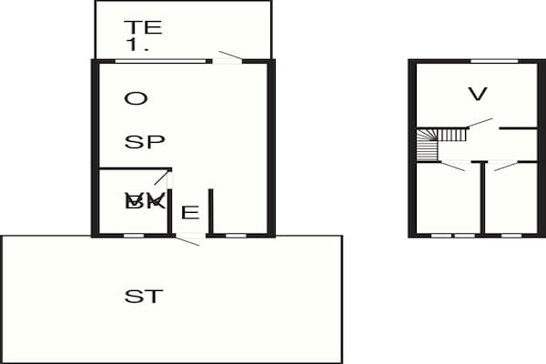 Foto van 6 persoons vakantie huis in Hadsund-By Traum - Vakantiehuis in Hadsund - FloorPlan